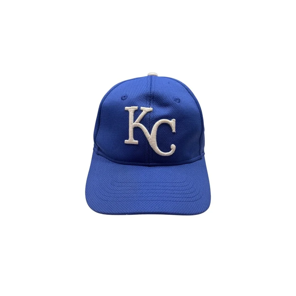 OC Sports Kansas City Royals Hat Kids Royal Blue Mesh Adjustable Youth OSFM